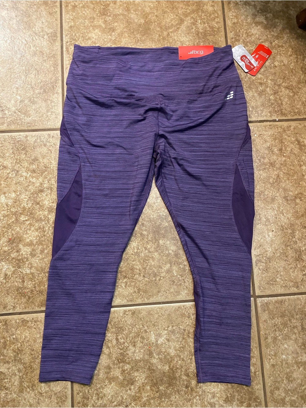 Craft Purple Girls' Athletic Leggings